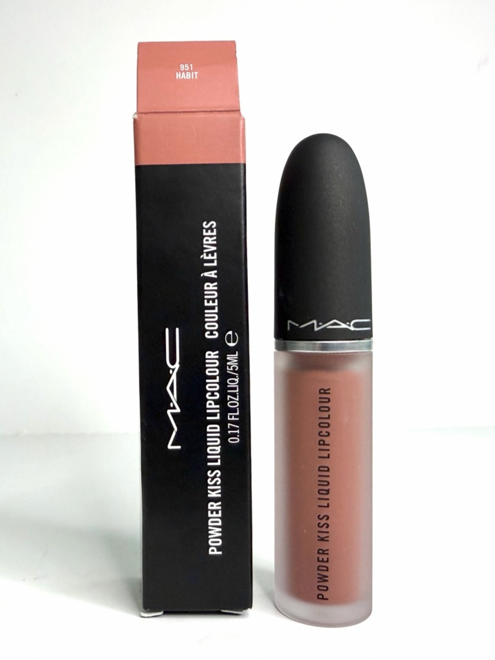 MAC Powder Kiss Liquid Lipcolour Habit